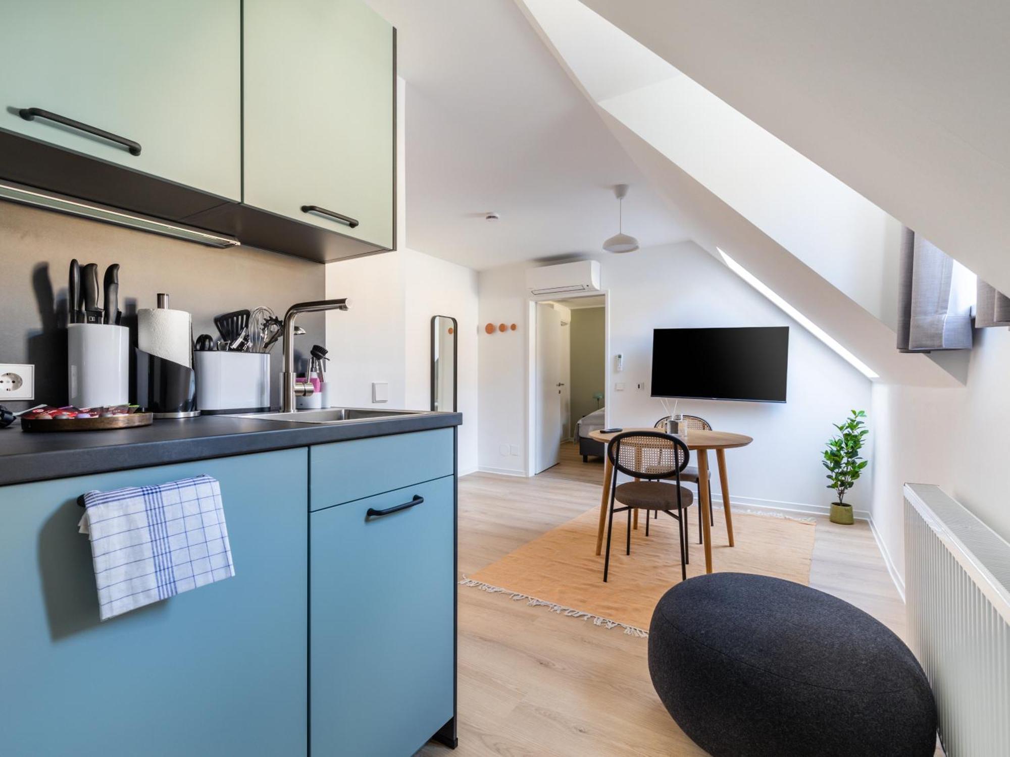 Limehome Klagenfurt Goessgasse Klagenfurt am Woerthersee Oda fotoğraf